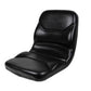 Black High-Back Dishpan Seat Fits Bobcat Replaces 6563141