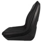 High Back Black Seat Fits Bobcat A220 A300 S185 S220 S250 S300 S330 T180 T1