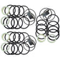 Hyd 2pc Whole Machine Seal Kit 2" Rod x 3 1/2" Bore Fits Case Backhoe Loader 580