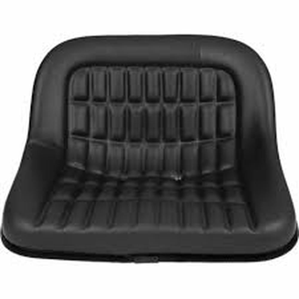 Pan Seat 19" Cushion w/ 7" Spacing Vinyl Black Fits Ford 4000 3000 2000 6600 411