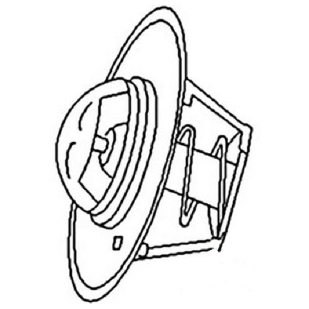 180 Degree Thermostat Fits Perkins Replaces 2485635