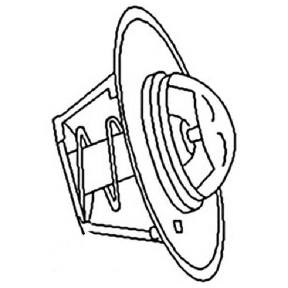 180 Degree Thermostat Fits Ford/New Holland Replaces D3JL8575A