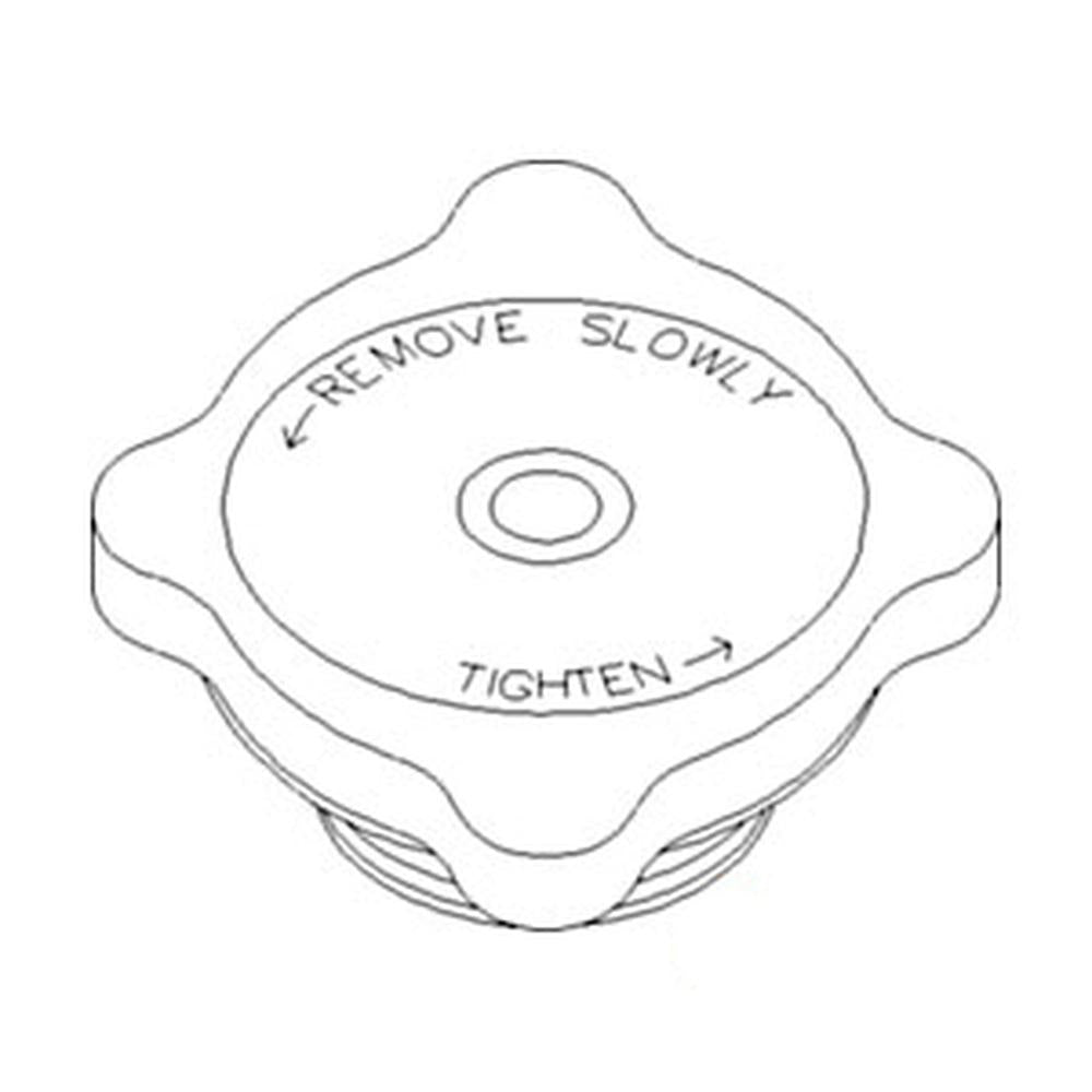 Radiator Cap Fits Case/International Harvester Replaces 361705R91