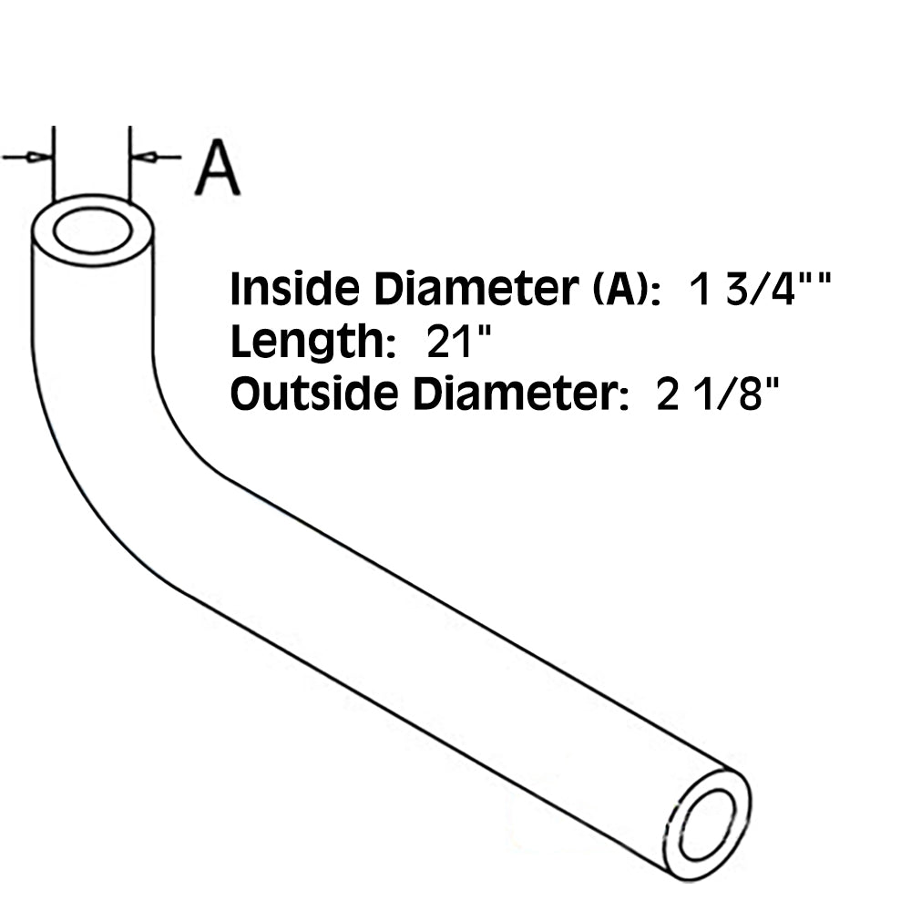 395106A1 New Upper Radiator Hose Fits Case-IH Skid Steer Loader Model 40XT