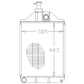 Radiator Fits Massey Ferguson Replaces 1876606M4