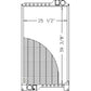 411567A3 Radiator 6 Rows of Tubes Fits Case-IH Combine Model 2366