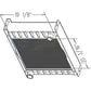 386913A2 Copper/Brass Radiator 379022A1 Fits Case/IH Skid Steer Models 60XT 70XT