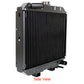 66301-58710 6630158710 Radiator Fits Kubota Compact Tractor Model B8200