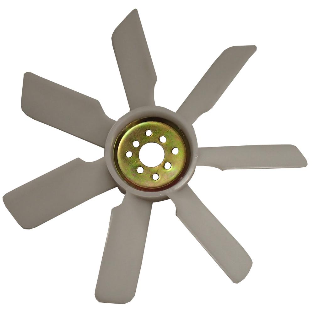 7 Blade Plastic Fan 13" Diameter Fits Kubota Radiator