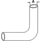 303424235 Upper Radiator Hose Fits White 160 185 Field Fits Boss 170 195 Workhor