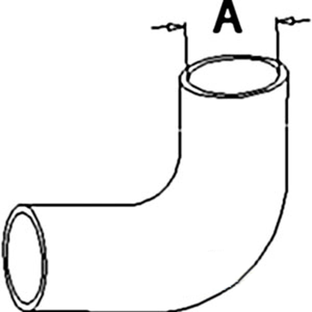 303295877 Upper Radiator Hose Fits White 2105 285