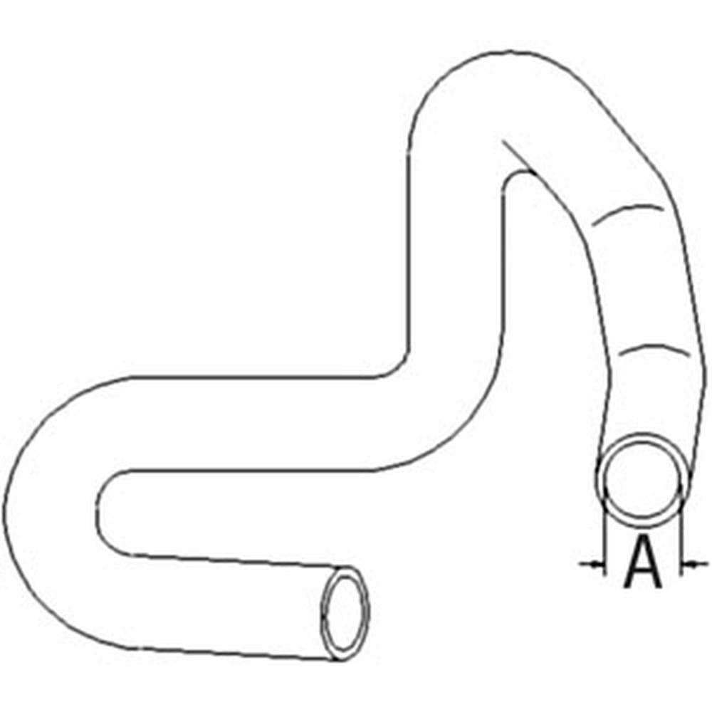 Upper Radiator Hose Fits Bobcat Replaces 6700738