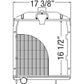 211153 Fits IH Fits FARMALL Tractor Radiator - 16 1/2 x 16 x 2