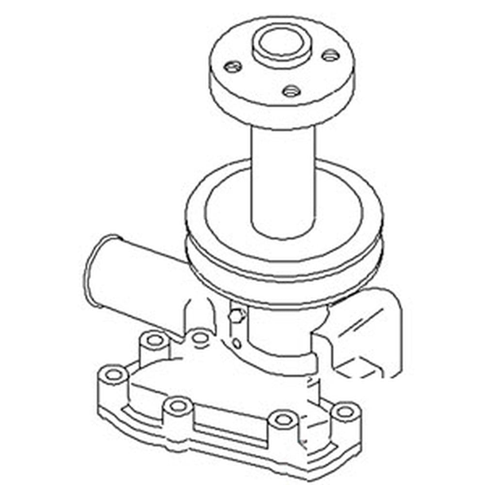 8771NA Tractor Water Pump Fits Ford Shibaura Fits New Holland 1910 2110 2120