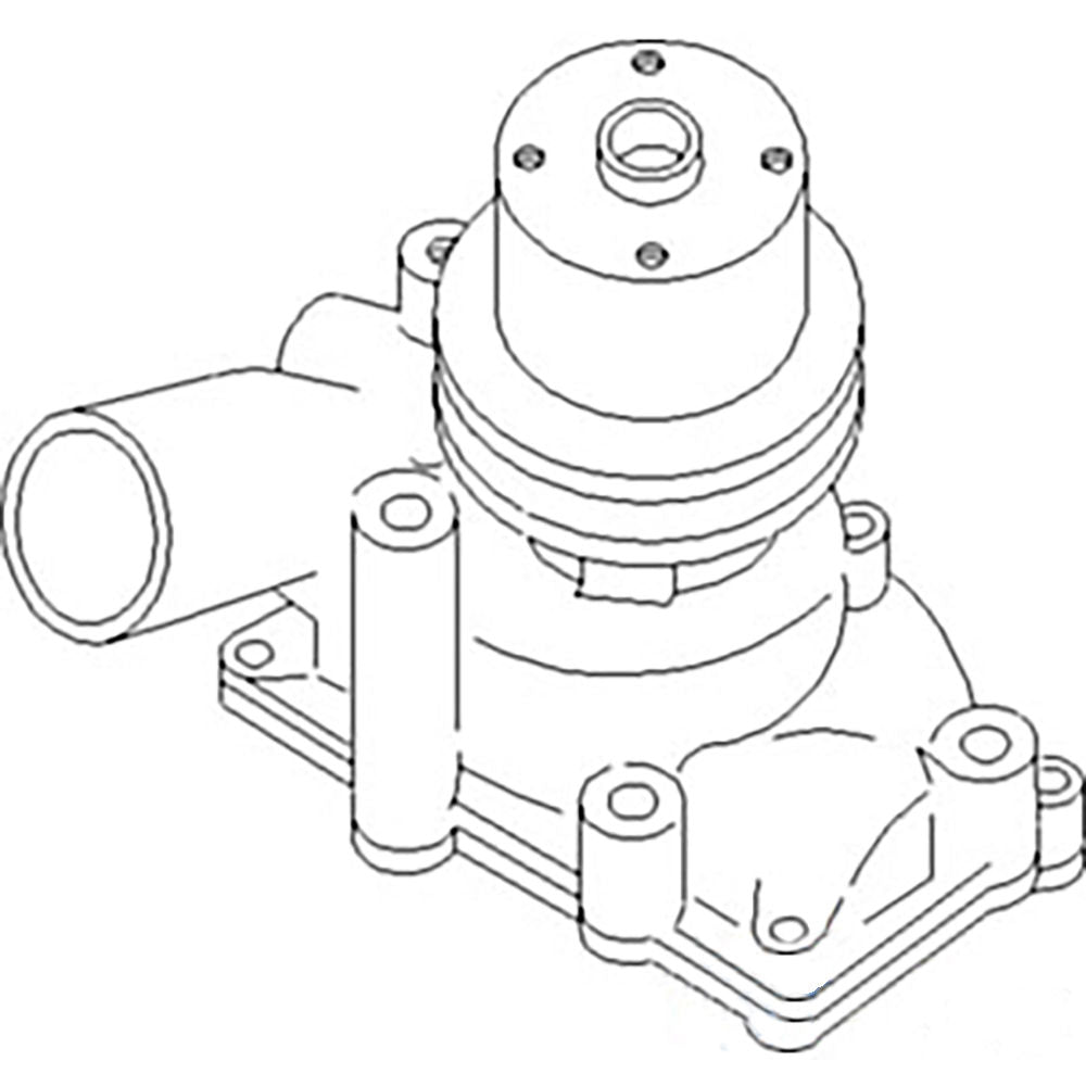 Water Pump fits Oliver 1600 1650 1655 157400P 157400AS
