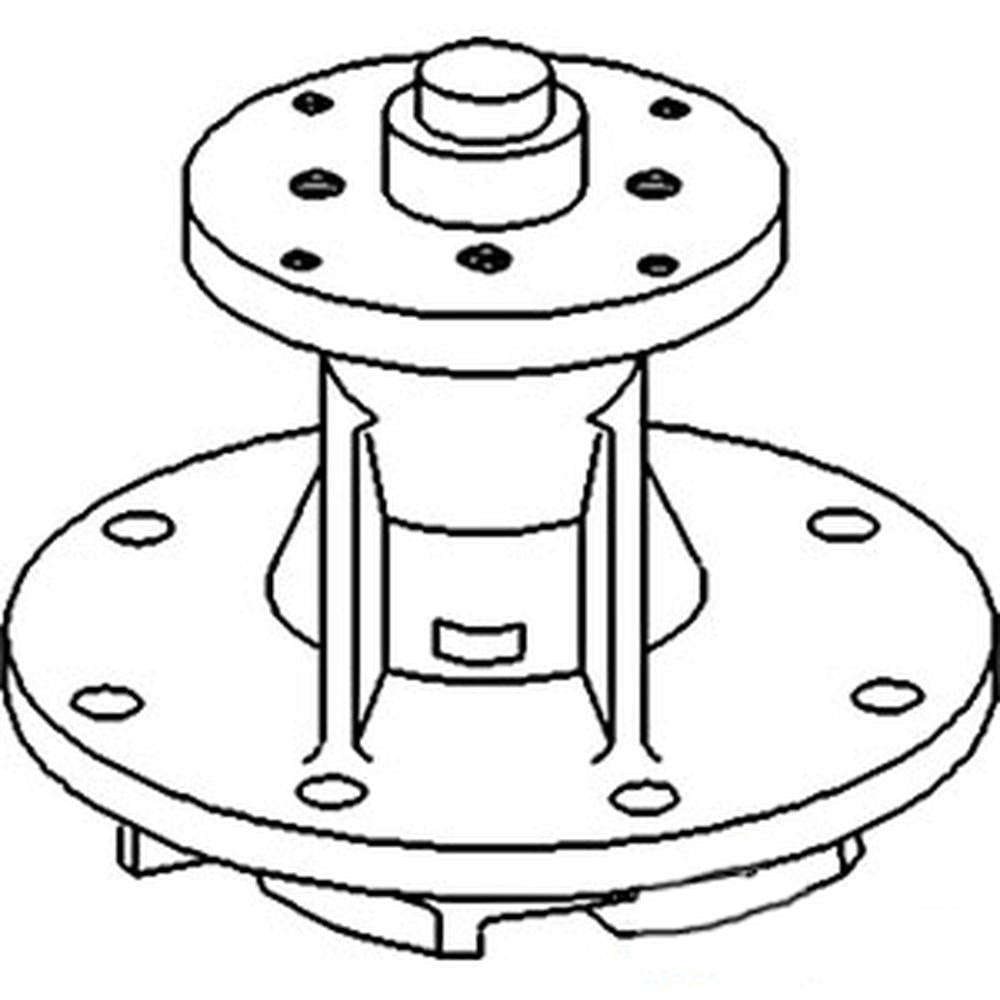 Water Pump RE53757 Fits John Deere 6200 6300 6400 6500 7200 7400