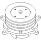 Water Pump Fits Ford Replaces 2W1225