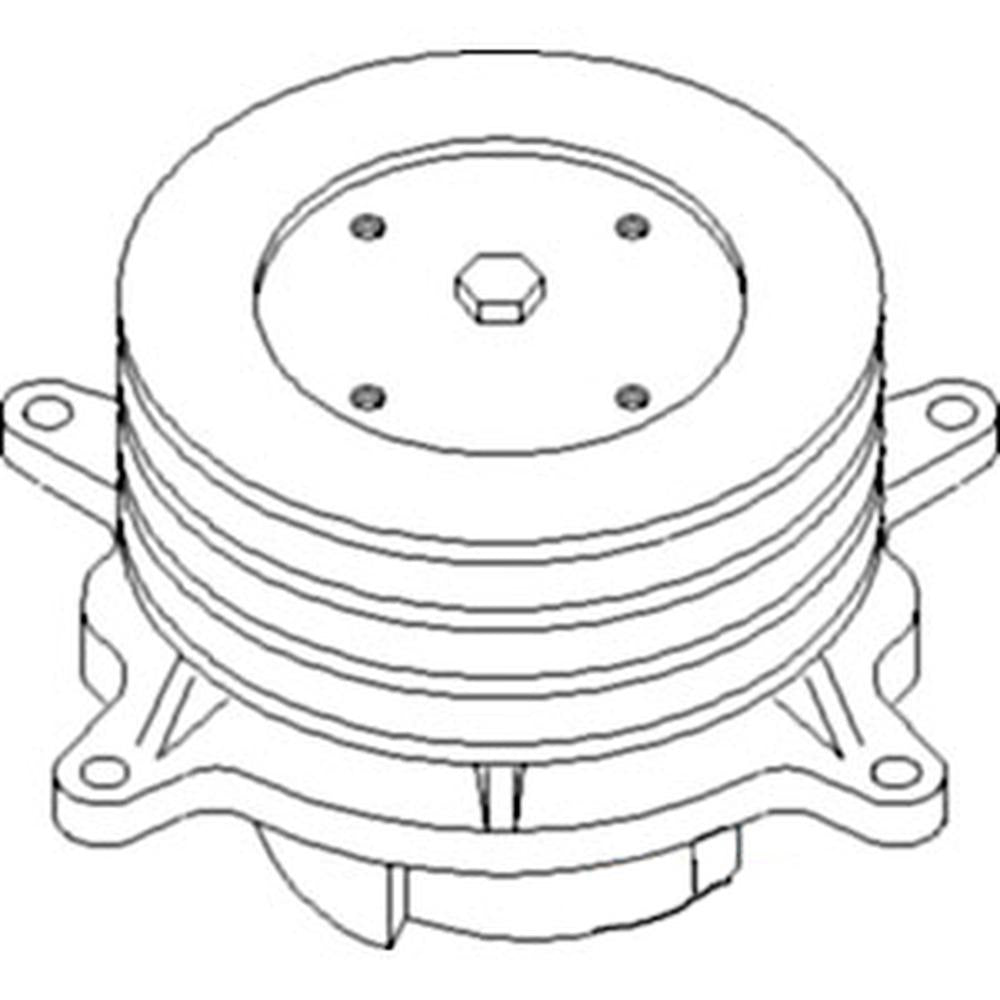 Water Pump Fits White Replaces 2W1225