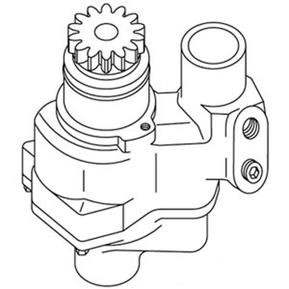 RE68230 Water Pump Fits John Deere 7600, 7700, 7800, 8100, 8200, 8300, 8400+