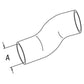 D124950 Upper & Lower Radiator Hose Kit Fits Case/International Harvester 1840