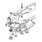 D151070 Bushing Frame at Swing Tower, Lower Fits Case 580K, 580SK, 580L, 580SL,