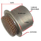 R4772 Crankcase Air Filter Fits John Deere