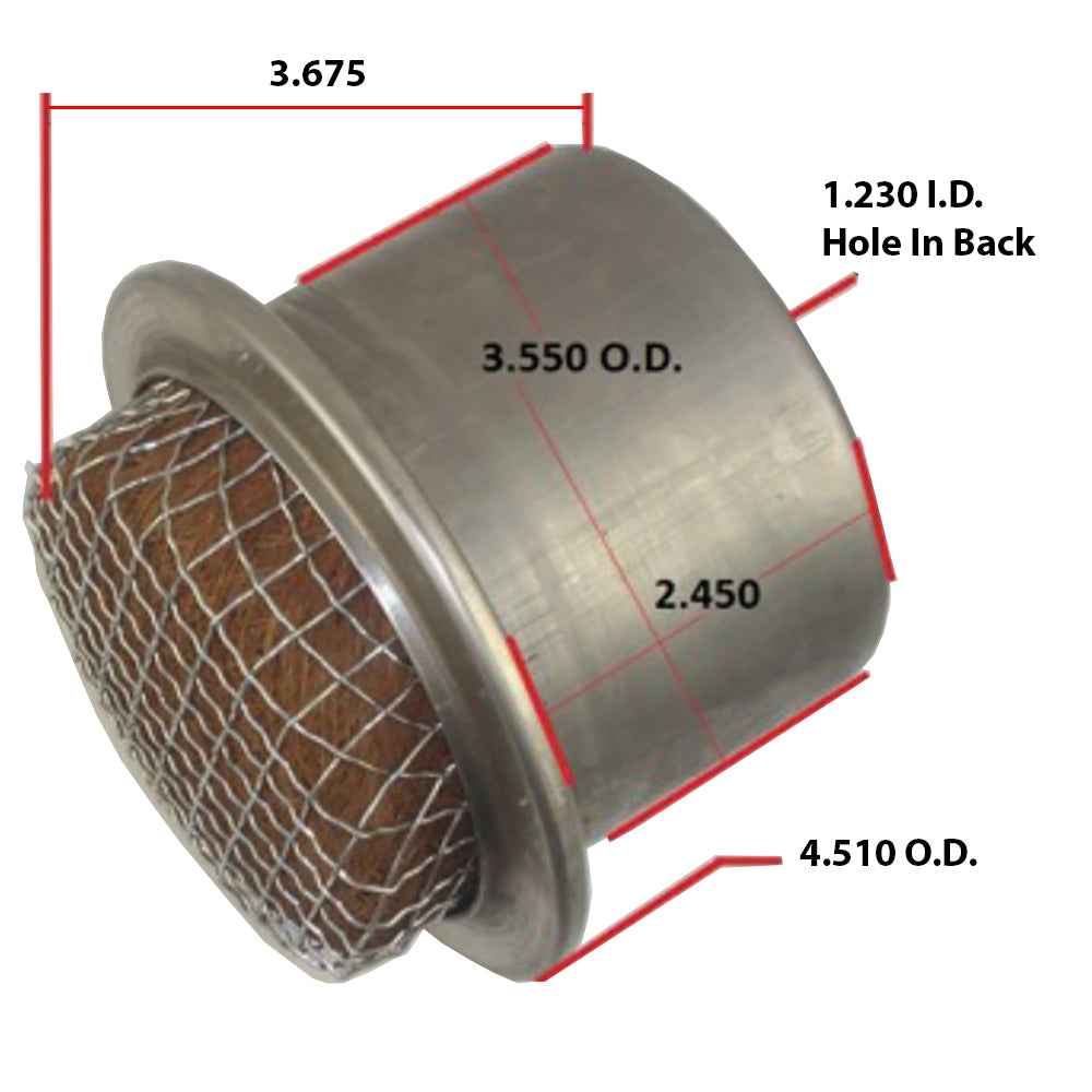 R4772 Crankcase Air Filter Fits John Deere