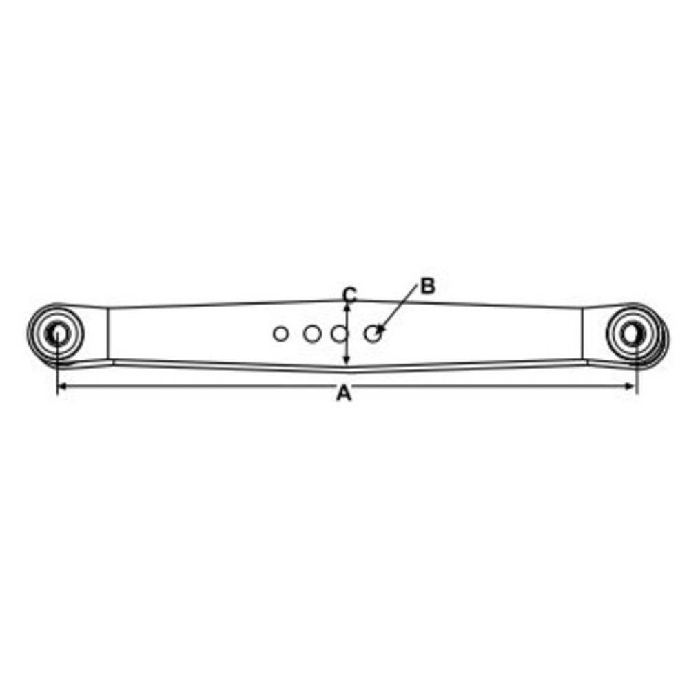 Lower Lift Arm Set Fits Ford/New Holland Replaces 81826806
