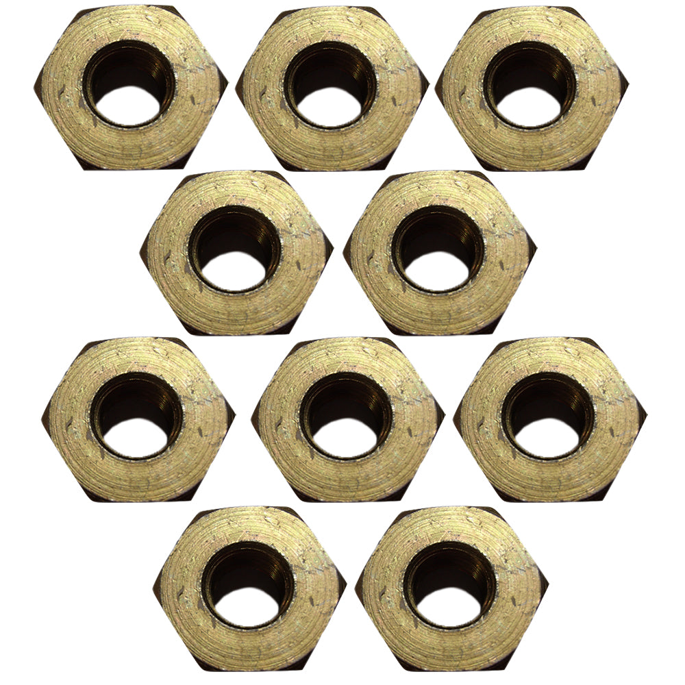 D3NN1120B Set of 10 Wheel Nuts Fits Ford New Holland Tractor 4000 5000 6600