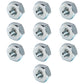 D3NN1120B Set of 10 Wheel Nuts Fits Ford New Holland Tractor 4000 5000 6600