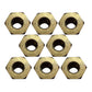 Qty 8: Wheel Nut Fits Ford/New Holland Replaces 1431569