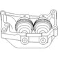 D3NN6A311A NEW Balancer Fits Ford 5000, 5100, 5200, 5340, 5610, 5110, 550, 555A+