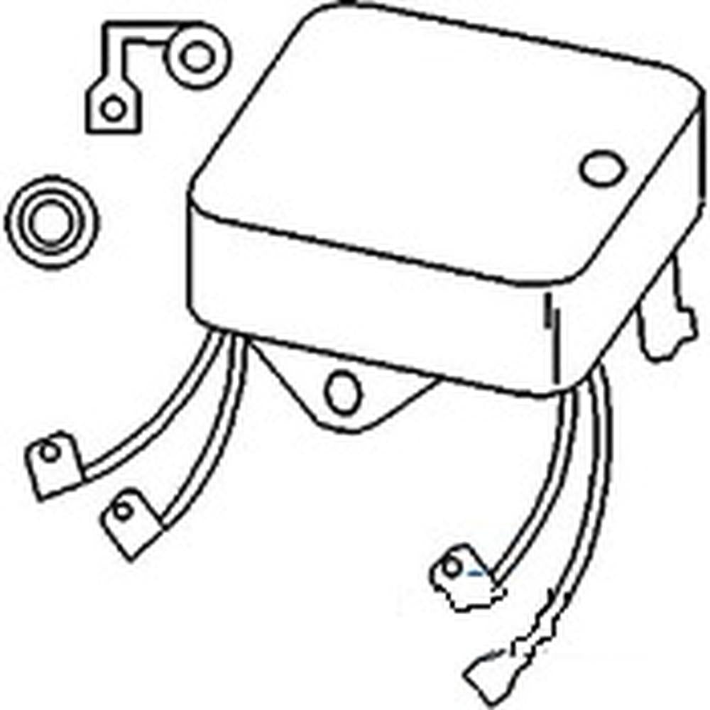 Voltage Regulator - 12 Volt Fits Ford 2600 3600 5600 5610 6600 6610 D4NN10316A