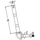 Right Hand Spindle Fits Ford 2910 3600 3910 2310 4610 4110 4600 4100 3610 2810
