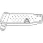 A-D5NN16472C Right Hand Running Board - Fits Ford/New Holland Tractors