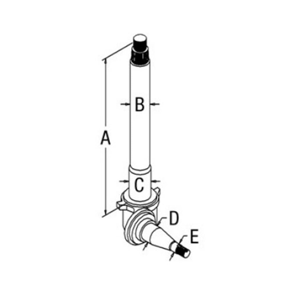 D5NN3105D RH Right Hand Spindle Fits Ford/New Holland 5700 6700 6710 7700