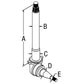 Right Hand Spindle Fits Ford/New Holland Replaces 83908153
