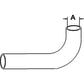 UPPER RADIATOR HOSE Fits Ford 4100 4110 4190 4330 4410 4600 4600SU 4610 5000