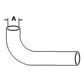 UPPER RADIATOR HOSE Fits Ford INDUSTRIAL 3400 340A 345C 345D 3500 3550 420 4400