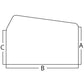 Glass D6NN9442006F Fits Ford New Holland 9700 Tw10 TW15 Tw20 Tw25 Tw30 Tw35 TW5