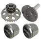 Chain Drive Cluster Sprocket Set D76529 D64175 Fits Case Skid Steer 1845C
