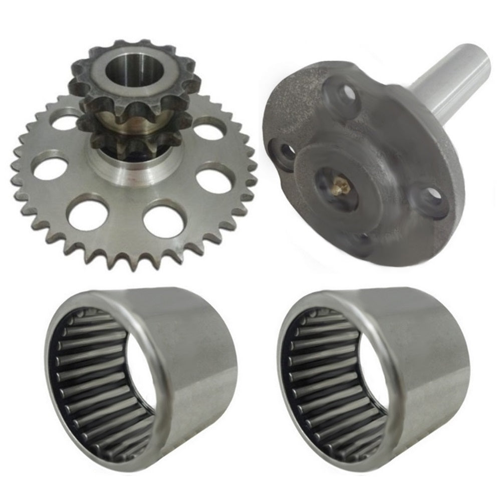 D76529 D124607 D64175 Drive Chain Cluster Sprocket Set Fits Case Skid Steer 1845