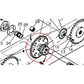 D76529 Chain Drive Sprocket Fits Case-IH Skid Steer Loader 1845C 1845 1845B 1845
