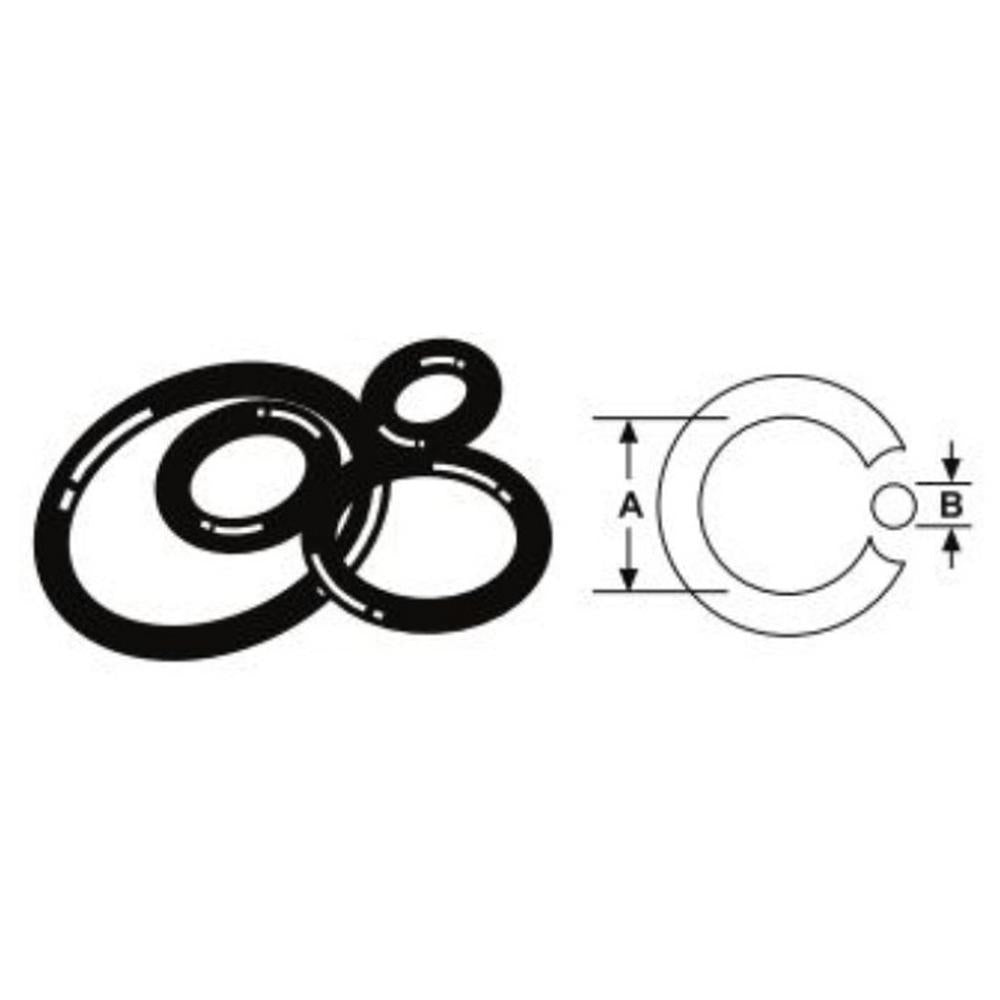 D7NN3D587A Power Steering O-Ring Seal Fits Ford New Holland 2000 3000