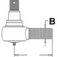 1104-4188 - Tie Rod End Fits Ford/New Holland