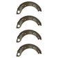 F2NN2218AA Tractor Brake Shoe 4/Box Fits Ford New Holland 2000 230A 231 231