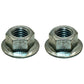 Qty. 2: Disc Mower Blade Nut
 Fits John Deere Replaces DC19996