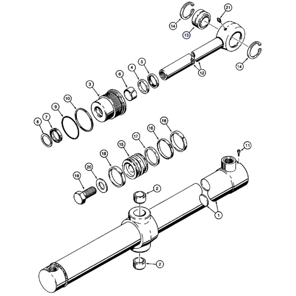15-44 New Crawler Dozer Self Aligning Bushing Fits Case 1150E 1150G 1150H 1155E