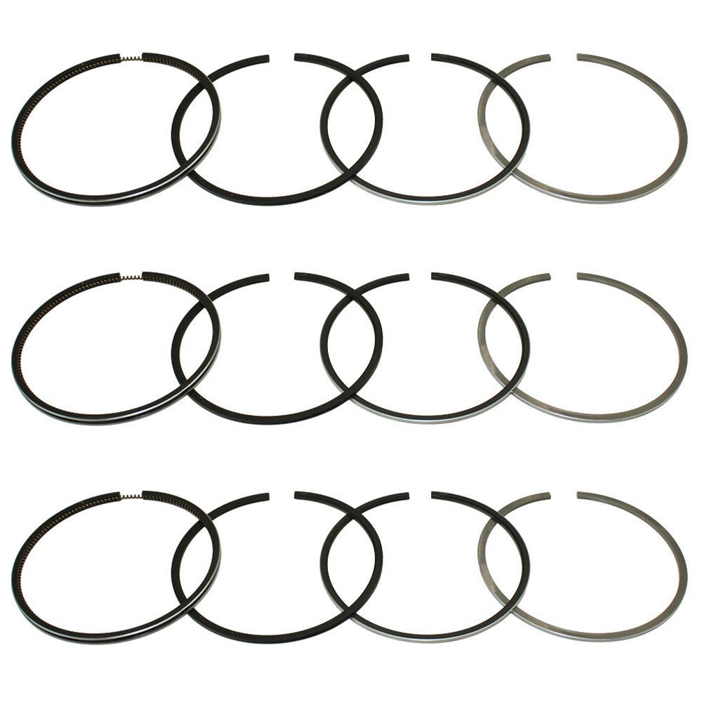 Qty 3: Piston Ring Set (.030) Fits Ford/New Holland Replaces 3917469
