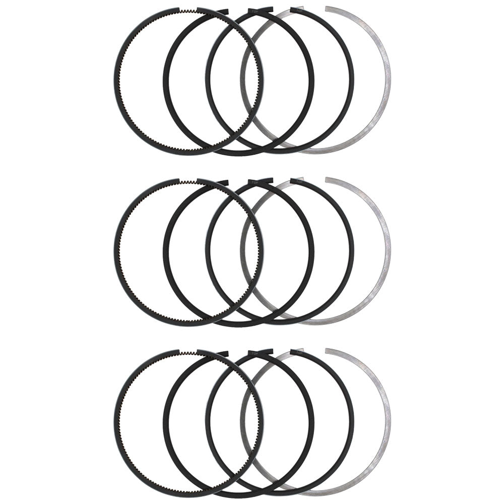 Qty 3: Piston Ring Set (.030) Fits Ford/New Holland Replaces 3917469